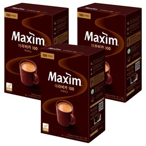 맥심 아라비카 100 커피믹스, 11.8g, 100개입, 3개