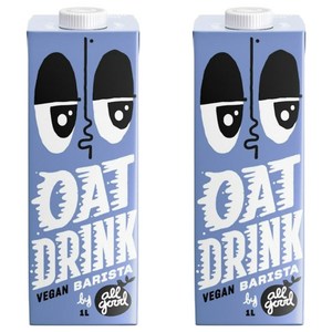 allgood 오트 드링크 바리스타, 1L, 2개