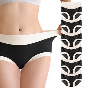 어나더디 고탄력 마카롱 스판 노라인 여성용 팬티 6종 세트