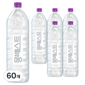 몽베스트 위드어스 무라벨 먹는샘물, 2L, 60개