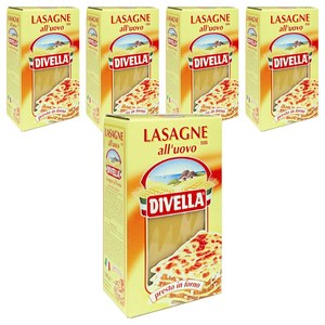 디벨라 라자냐 파스타, 500g, 5개