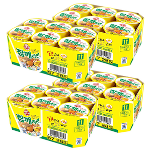 오뚜기 참깨라면 컵 65g, 24개