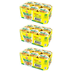 오뚜기 참깨라면 컵 65g, 18개