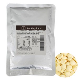 카카오네이처 화이트 컴파운드 코팅 초콜릿, 500g, 1개