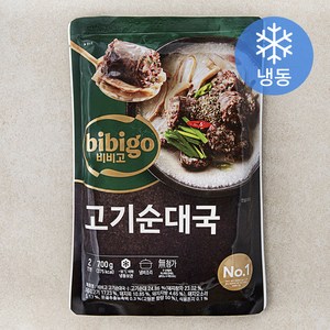 비비고 고기순대국 2인분 (냉동), 700g, 1개