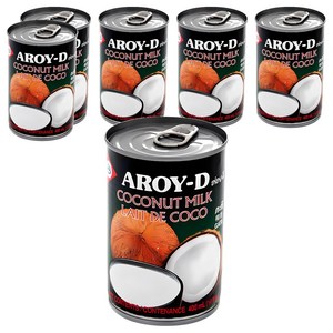 아로이디 코코넛밀크, 400ml, 6개