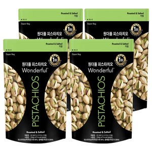 원더풀피스타치오 가염, 150g, 4개