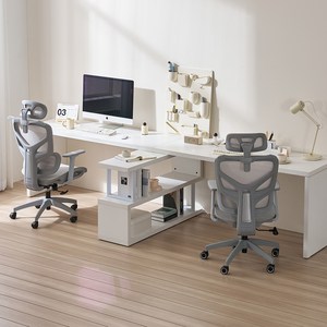 서울소호 유로 1600 데스크 + 책장 2인 세트 방문설치