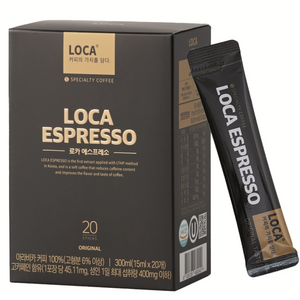 로카에스프레소 오리지널 액상커피스틱, 15ml, 20개입, 1개