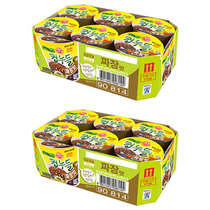 오뚜기 컵누들 짜장맛 40.5g, 12개