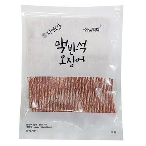 더먹다 자연오감 맥반석 오징어, 1개, 400g