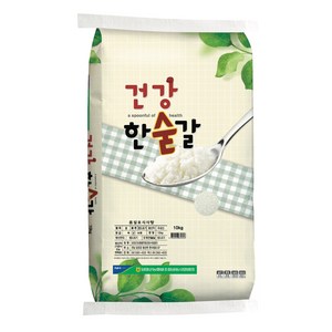 담양군농협 2025년산 햅쌀 건강한숟갈 백미, 10kg, 상등급, 1개