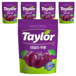 테일러 푸룬건자두, 250g, 5개