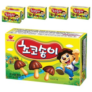 초코송이, 50g, 6개