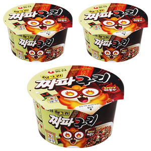 짜파구리 앵그리 큰사발 컵라면 108g, 3개