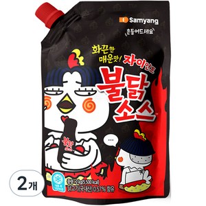 삼양 불닭소스, 2kg, 2개
