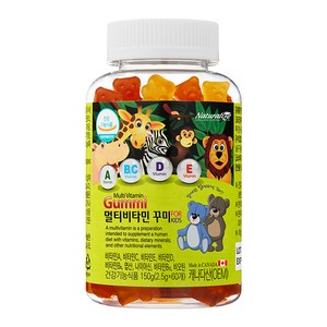 네추럴라이즈 멀티비타민 꾸미, 60정, 1개