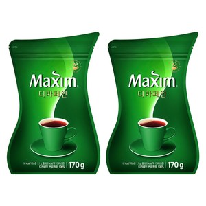 맥심 디카페인 커피 리필, 170g, 1개입, 2개
