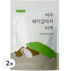 자연지인 여주 돼지감자 차 삼각티백, 1g, 100개입, 2개