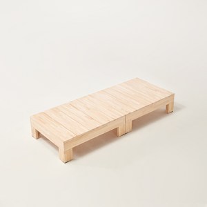 하모벨 밀라 편백나무 평상형 침대프레임 단품 방문설치