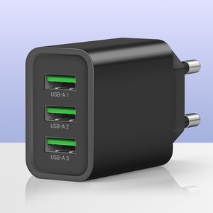 홈플래닛 18W 3포트 USB 멀티 충전기 어댑터
