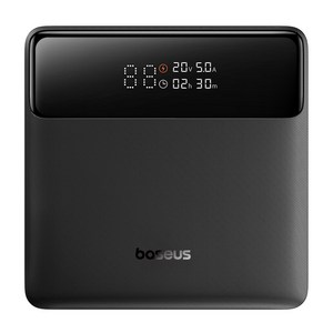 베이스어스 블레이드 H1 100W HD 슬림 노트북 고출력 LED 디스플레이 보조배터리 20000mAh C타입 + C to C 100W 초고속충전 케이블 50cm