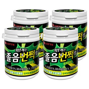 롯데웰푸드 졸음번쩍 껌 오리지널, 87g, 4개