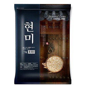 오리지널그레인 국산 현미, 1kg, 1개