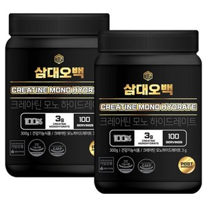 삼대오백 크레아틴 모노 하이드레이트, 300g, 2개