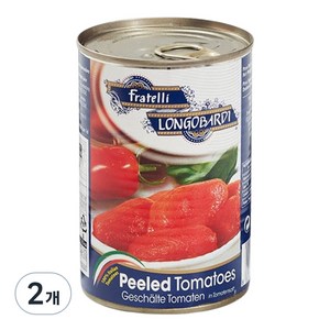 프라텔리롱고바디 포모도리 펠라티 토마토 홀, 400g, 2개