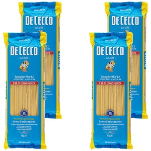 데체코 스파게티, 1kg, 4개
