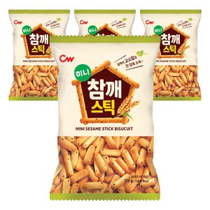 청우식품 미니 참깨스틱, 370g, 4개