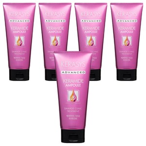 케라시스 케라마이드 극손상 헤어 트리트먼트, 200ml, 5개