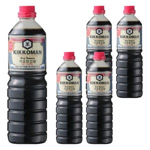 기꼬만 간장(양조간장), 1L, 5개