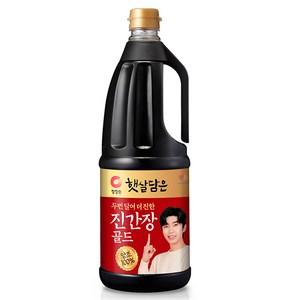 햇살담은 청정원 두번달여 더 진한 진간장골드, 1.7L, 1개