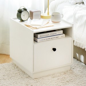 코멧 홈 사각 모던한 침대 서랍 협탁