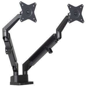 카멜마운트 벽면 밀착형 듀얼 모니터 거치대 DMADSG