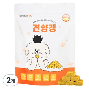 리스펫랩 견양갱 노령견 간식, 210g, 2개, 면역력 유지