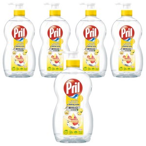 프릴 시크릿오브 베이킹소다 퓨어레몬향 주방세제, 700ml, 5개