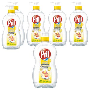 프릴 시크릿오브 베이킹소다 퓨어레몬향 주방세제, 700ml, 6개
