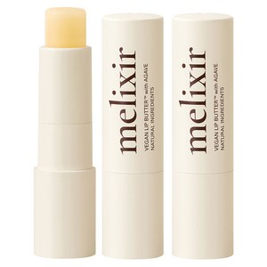 멜릭서 비건 립 버터, 01 아가베, 3.9g, 2개