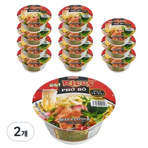 에이스쿡 오라이시 포보컵 베트남 쌀국수 71g, 24개