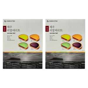 초코텍 제주 리얼 타르트 중 7p, 28g, 2개
