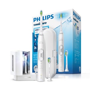 필립스 소닉케어 프로텍티브클린 6100 메탈 에디션 전동칫솔