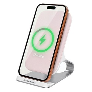 르메이어 고속 무선충전기 듀얼코일 충전 거치대 20W