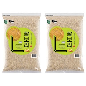 미농 쌀찰보리쌀, 4kg, 2개