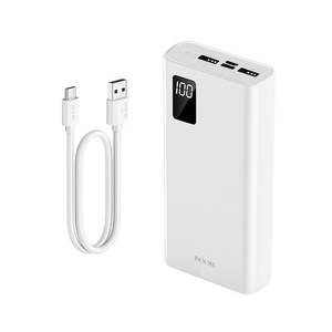 부이 PD 22.5W 고속충전 대용량 보조배터리 20000mAh C타입 케이블