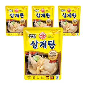 오뚜기 옛날 삼계탕, 900g, 4개