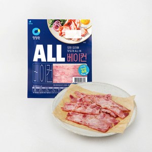 청정원 담백하고 건강한 베이컨, 80g, 1개