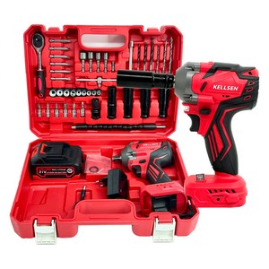 디케이켈슨 무선 전동 임팩 드릴 렌치 드라이버 + 배터리 세트